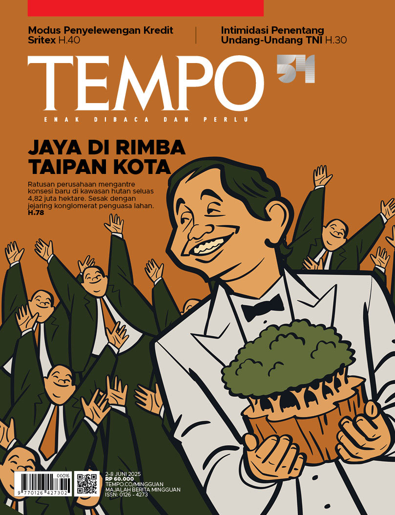 Cover Majalah Tempo - Jaya di Rimba Taipan Kota